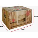 Legna da ardere di ulivo 10Kg – Perfetta per barbecue e forni – Bruciatura lenta e aromatica – Scatola con finestre per stoccaggio – Baltpell – Image 3