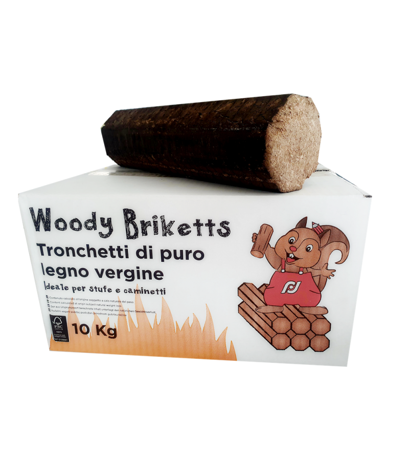 TRONCHETTI WOODY SCATOLA KG 10